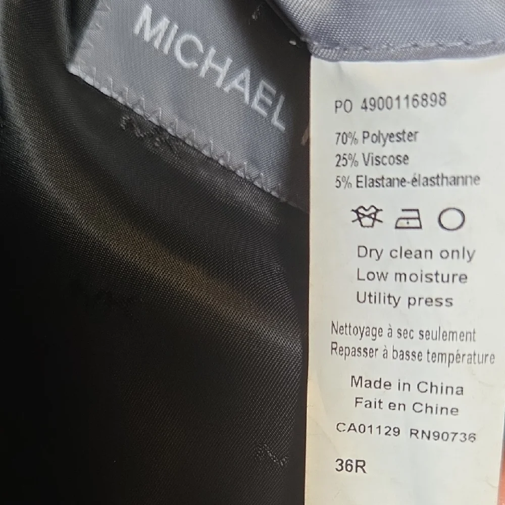 Michael Kors Elegant Black Blazer